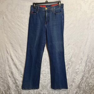 NYDJ Tummy Tuck Jeans Womens Bootcut‎ Medium Wash Denim Pants Size 8
